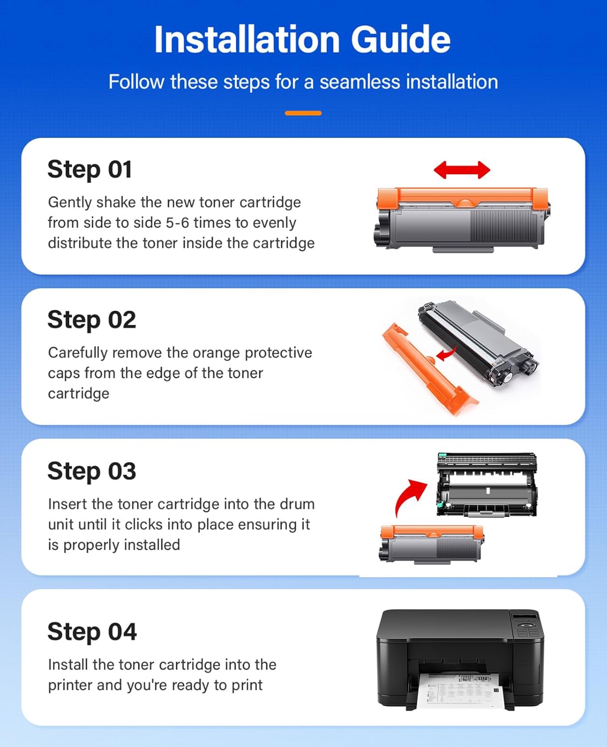 DR630 Drum Unit (Not Toner) Replacement Compatible for Brother DR-630 Imaging Drum HL-L2380DW HL-L2320D HL-L2340DW DCP-L2540DW MFC-L2700DW MFC-L2720DW HL-L2300D HL-L2360DW MFC-L2740DW Printer 2-Pack