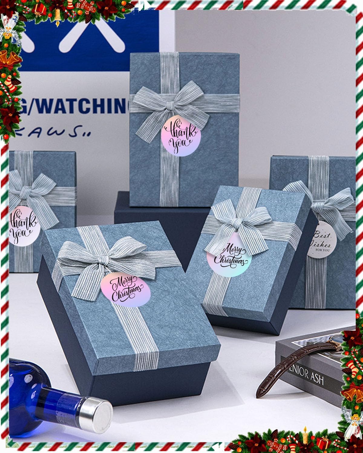 2 inch Round Thermal Labels, Thermal Printer Labels use for Barcode, Shipping, Customized, Circle Direct Thermal Stickers 500 Labels for Printer, Fantasy Purple