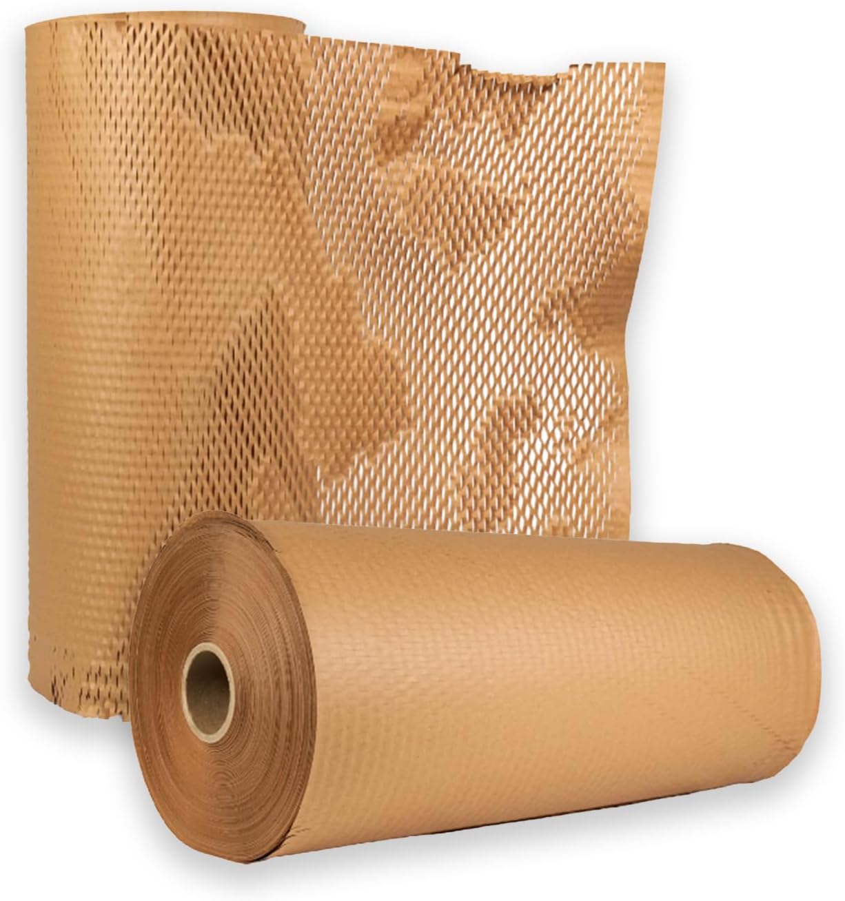 PSBM 60 Roll Honeycomb Packing Paper, 20 Inch x 1000 Feet Bubble Cushioning Wrap For Shipping Materials, Recyclable Honeycomb Paper