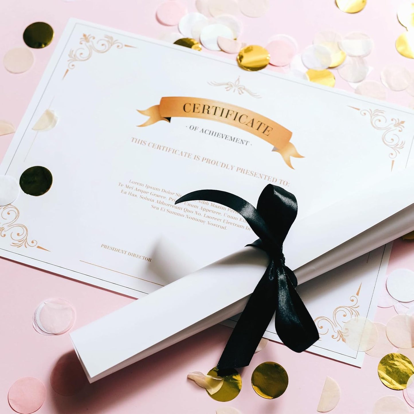 50 Sheets White Cardstock 8.5 x 11 Certificate Paper, Goefun White Card Stock Printer Paper for Invitations, Menus, Wedding, DIY Cards