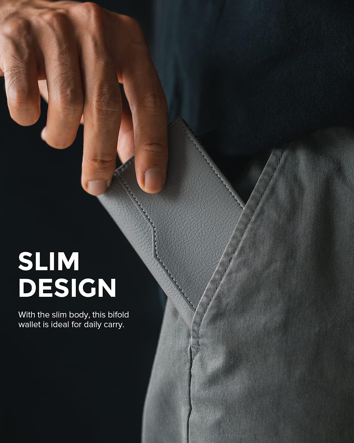 VULKIT Card Holder Wallet with Double ID Windows RFID Blocking Pop Up Wallet Minimalist Design for 12 Cards