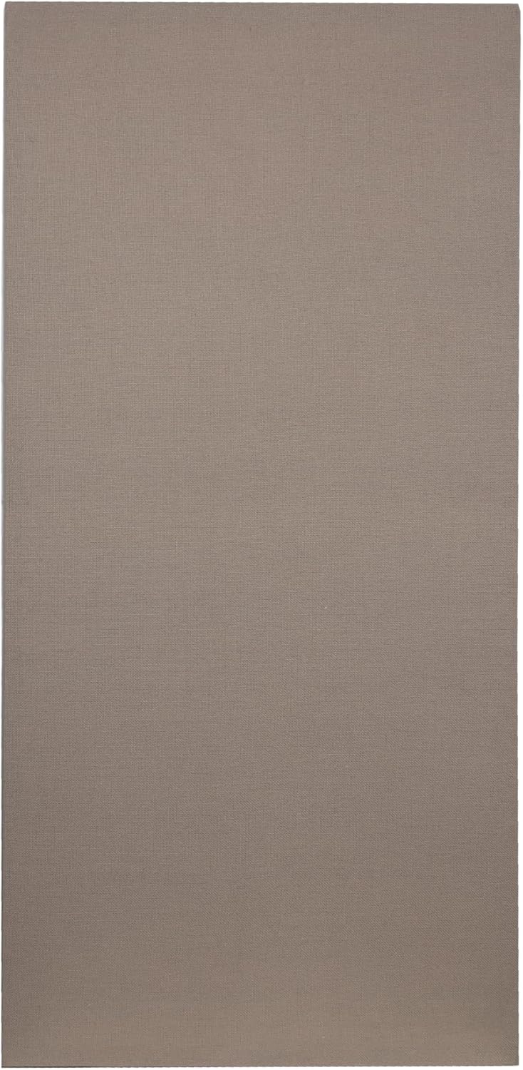 ATS Acoustics Sound Absorbing Acoustic Panel Fire Rated Professional Studio Quality 24" x 48" x 2" (Latte)