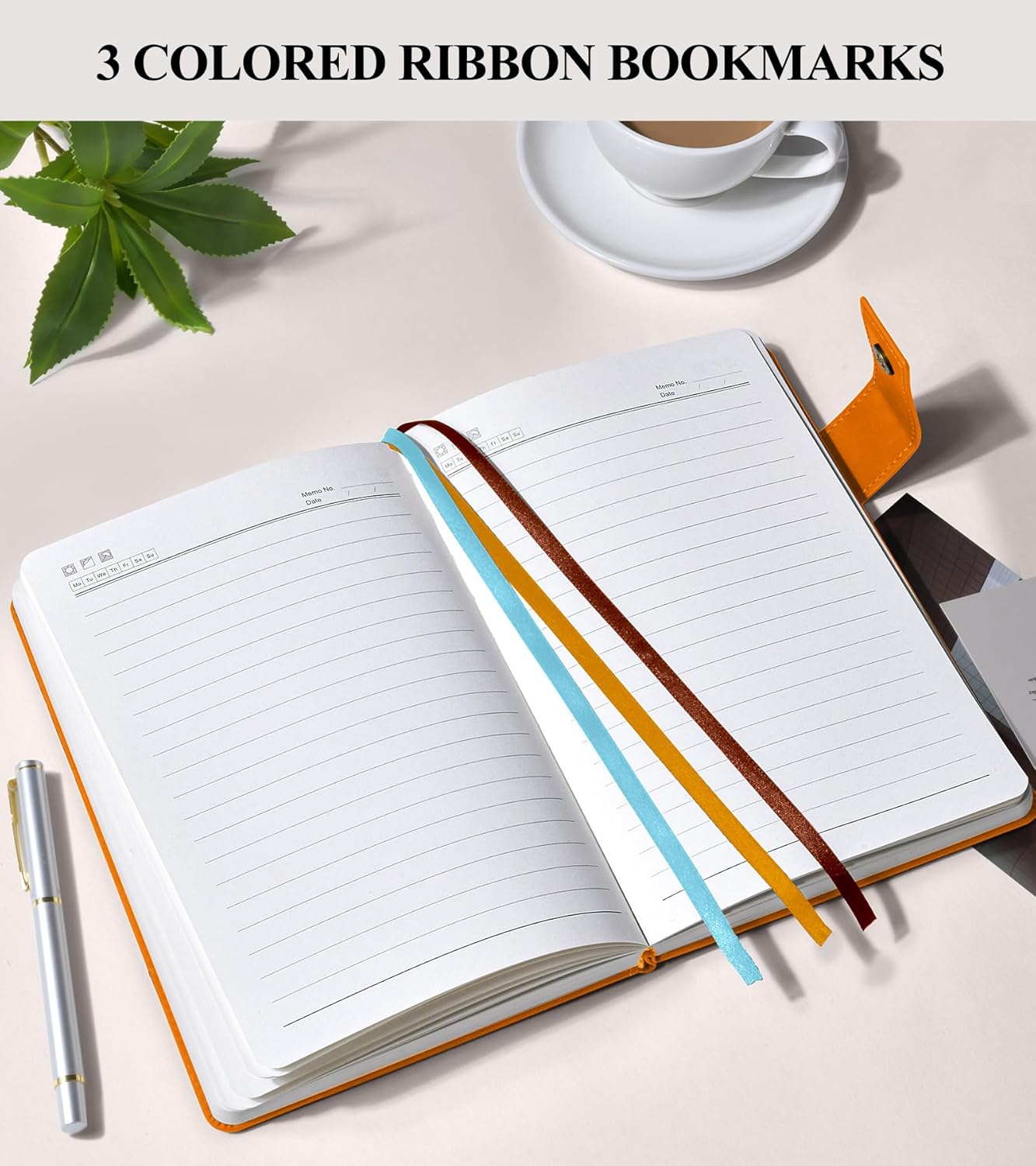 365 Page Thick Lined Journal Notebook for Men Women, A4 Large Leather Journals for Writing, Hardcover Notebooks for Work, School, Note Taking, Business, Travel Diary, College Ruled 8.5" x 11"