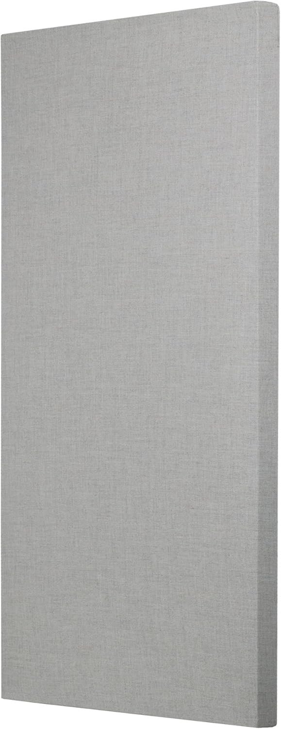 ATS Acoustics Sound Absorbing Acoustic Panel Fire Rated Professional Studio Quality 24" x 48" x 2" (Platinum)