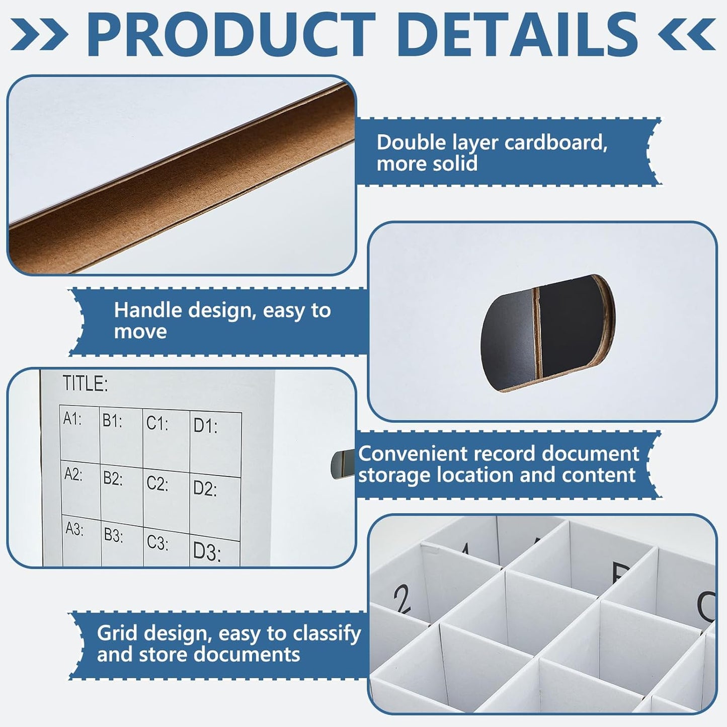 PerKoop 2 Pack Blueprint Holder Storage Organizer for Storing Poster Anchor Charts 32 Slots 31 x 14.2 x 14.2 Inch Blueprint Roll File Holder for Architectural Map School Office Home Items