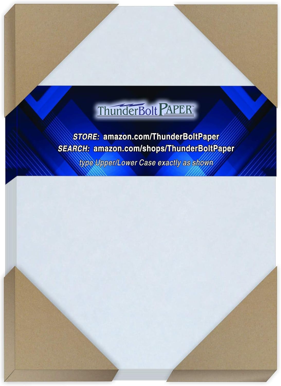 100 Light Blue Parchment 65lb Cover Weight Paper - 5.5" X 8.5" (5.5X8.5 Inches) Half Letter | Satement Size - Printable Cardstock Colored Sheets Old Parchment Semblance