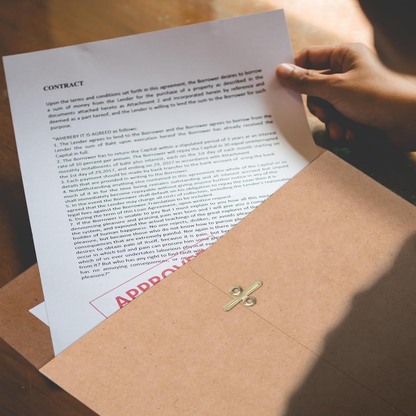 Teling 50 Pcs Manilla Envelopes Clasp Kraft Catalog with Closure for Storing Mailing 28 lb Kraft Envelope Paper for Office Document School Business Home(Brown,9 * 12)