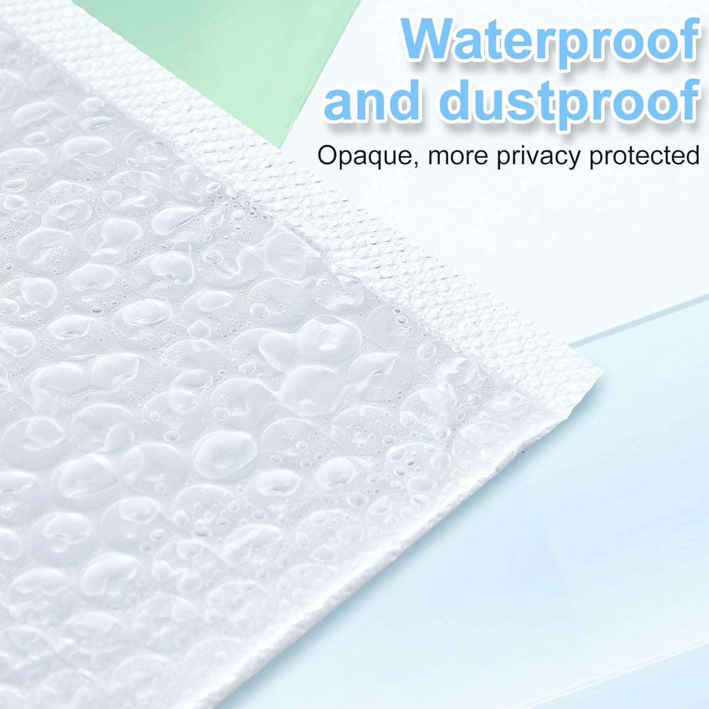 Ireer 20 Pack Extra Large 18 x 22" Bubble Mailers Poly Padded Envelopes Cushioned Mailing Envelopes Bubble Padded Mailers Self Adhesive Waterproof Shipping Bags for Business Christmas Gift Packaging