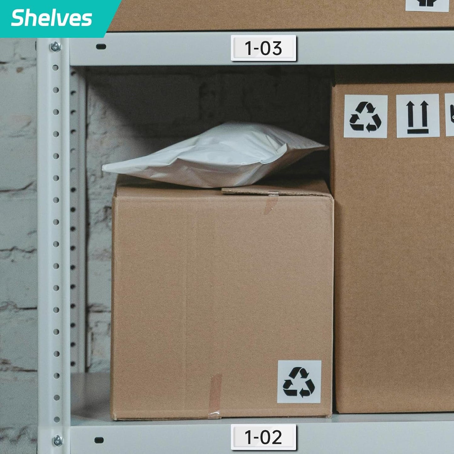 20Pcs Magnetic Plastic Label Holder White 1.5x4 inch for Supermarket Store Price Tag Metal Shelf File Storage Cabinet Drawer Label Tag Resuable with 8 Color Chalk Makers, 20Pcs White Paper