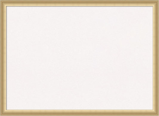 Amanti Art White Cork Board for Wall, 22x30 Vision Board with Gold Frame, Medium Corkboard Office Decor for Home Organization, Casual Corkboard Pinboard to display items for home organization