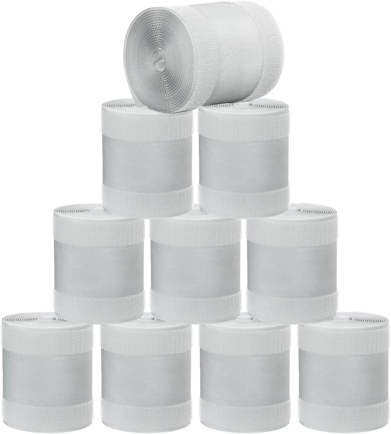 WILLBOND Grip Floor Cable Cover Cords Protector Management Only for Commercial Office Carpet (98.43 ft,Grey)