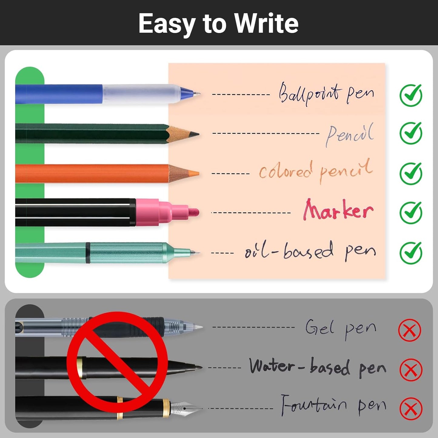 EUSOAR Clear Sticky Notes, 300 Sheets 3x3 Inch Transparent Markers Sticky Note Pads Morandi 6 Colors, See-Through Adhesive Note Memo Reminder Tabs Bible Page Flags Stickers for Book Annotation