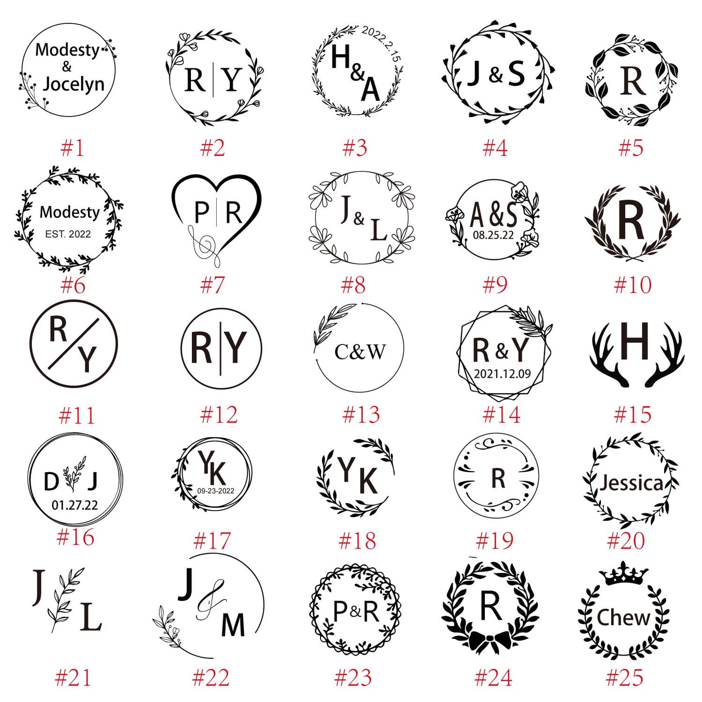 Custom Wax Seal Stamp - Personalized Wax Seal Stamp Create Your Own Seals for Crafting, Envelopes, Gift Wrap, Wedding Invitations - Custom Stamp Design with Handle