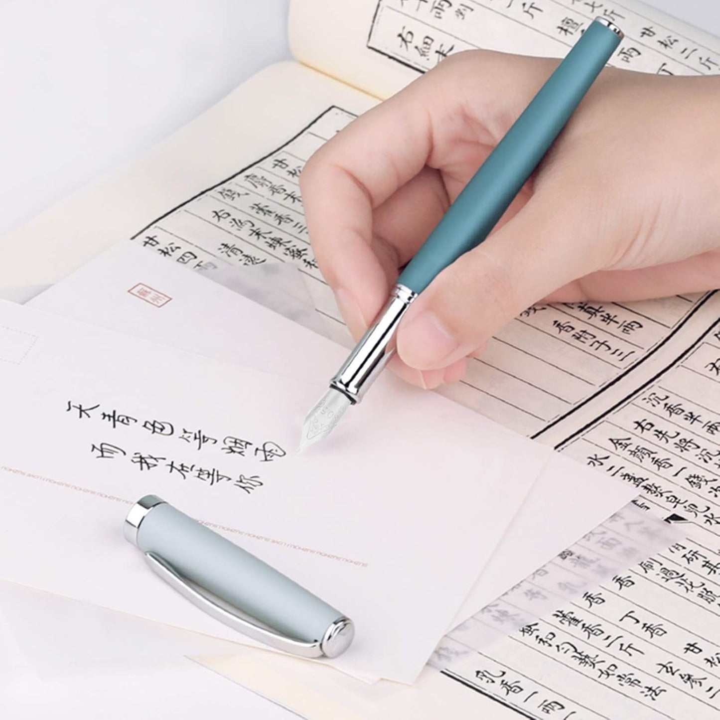 NUOBESTY 30pcs Fountain Pen Nibs Replacement Stainless Steel Calligraphy Pen Nibs Calligraphy Pen Supplies