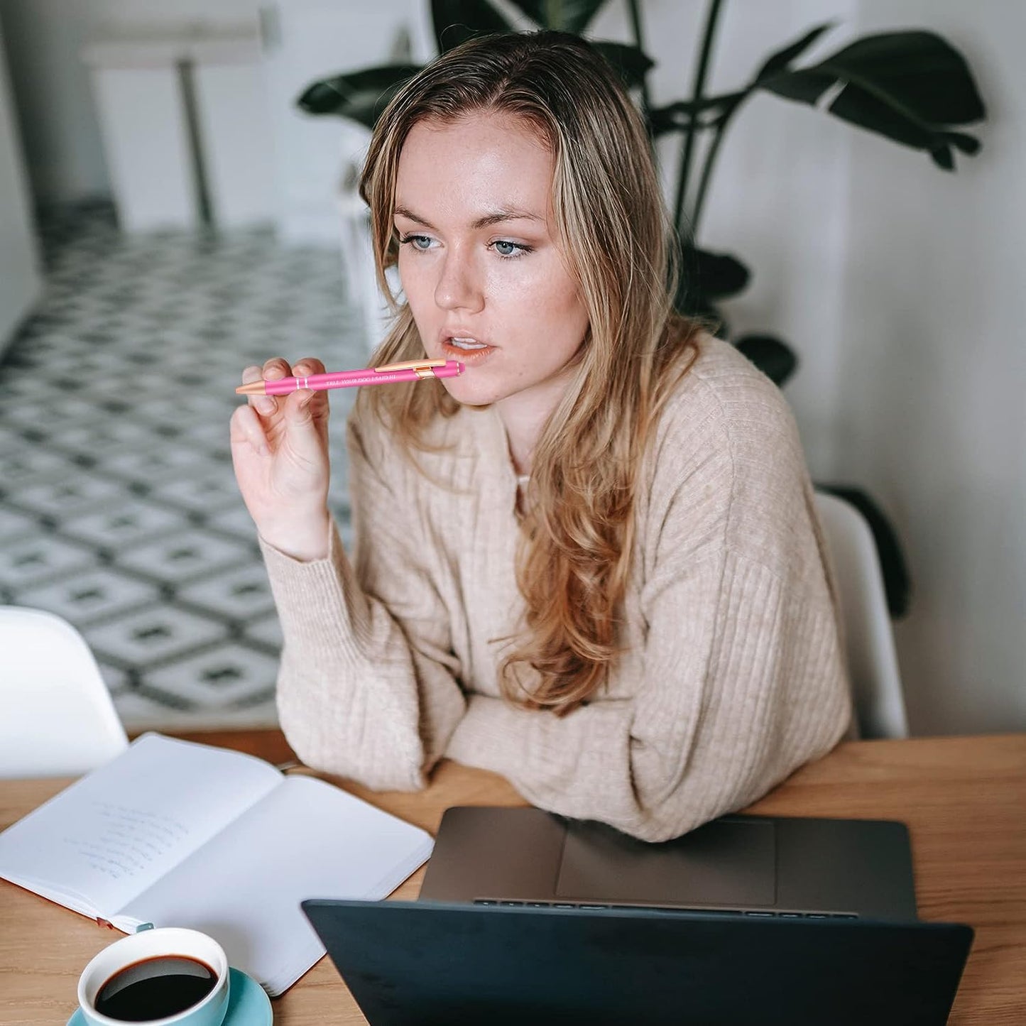 Dog Mom Gifts for Women Ballpoint Pens with Stylus Tip Gifts for Dog Lovers Women Vet Tech People Pens A Snarky Gag