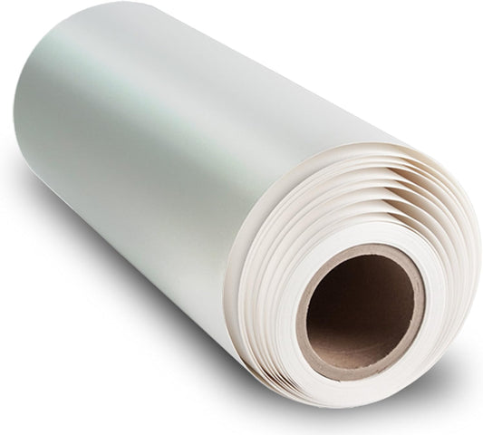 17M Gloss 54in x 75ft 17mil Thickness, Designed For You to Print and Stretch Without Varnishing in Between. Compatible With Most Roll Fed Epson, Canon, HP Printers