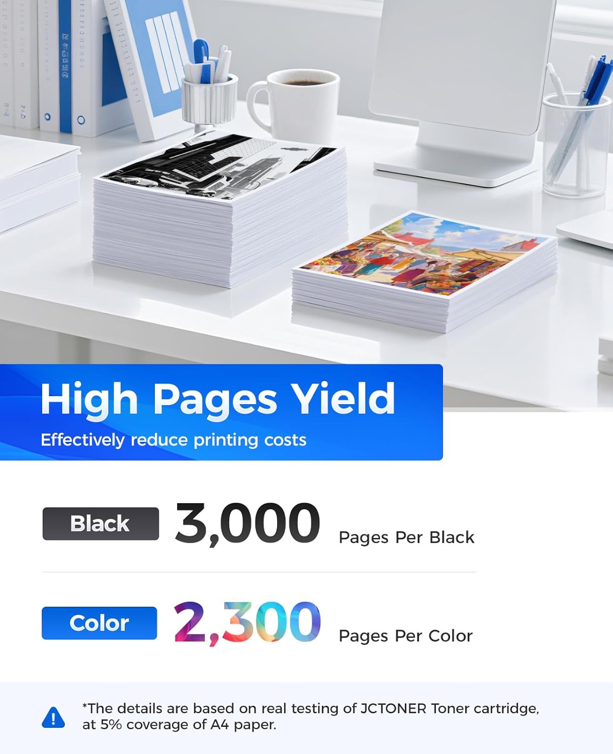 TN227 Toner Cartridge Set 4-Pack Replacement for Brother TN-227 TN223 Compatible with Color HL-L3270CDW HL-L3210CW MFC-L3770CDW HL-L3290CDW MFC-L3750CDW L3710CW HL-L3230CDW L3230CDN Printer Ink Black