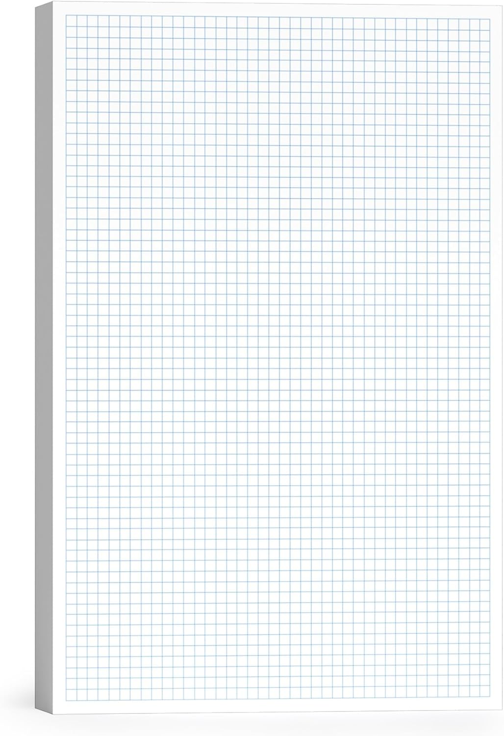 11x17 Large Graph Paper Pad, Top Glue Binding Grid Paper, 50 Sheets 1/4 Inch Graph Papers, 4x4 Quad Ruled Graphing Papers 11x17, Blueprint Quadrille for Drawings, Drafting