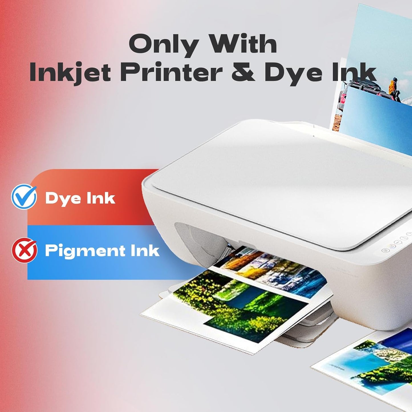 120 Sheets Matte Presentation Paper 11x17 48lb 180gsm Photo Paper for All Dye Ink Inkjet Printers