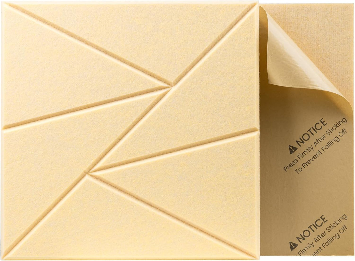 12 pack Acoustic Panels With Self-Adhesive, 12"X 12"X 0.4"Sound Proof Foam Panels, Sound Panels High Density, Soundproof Wall Panels for Home Studio Office Apricot Pink