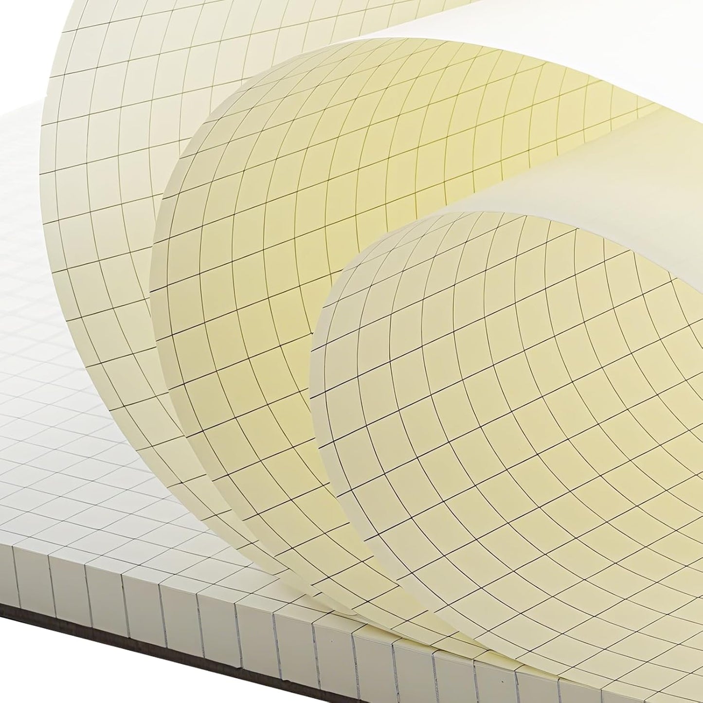 5 Pack A4 Graph Paper Pads, Quad Grid Paper Pad, 80 Sheets/Pad, Graph Paper Notebook for Office Supplies, Architects, White