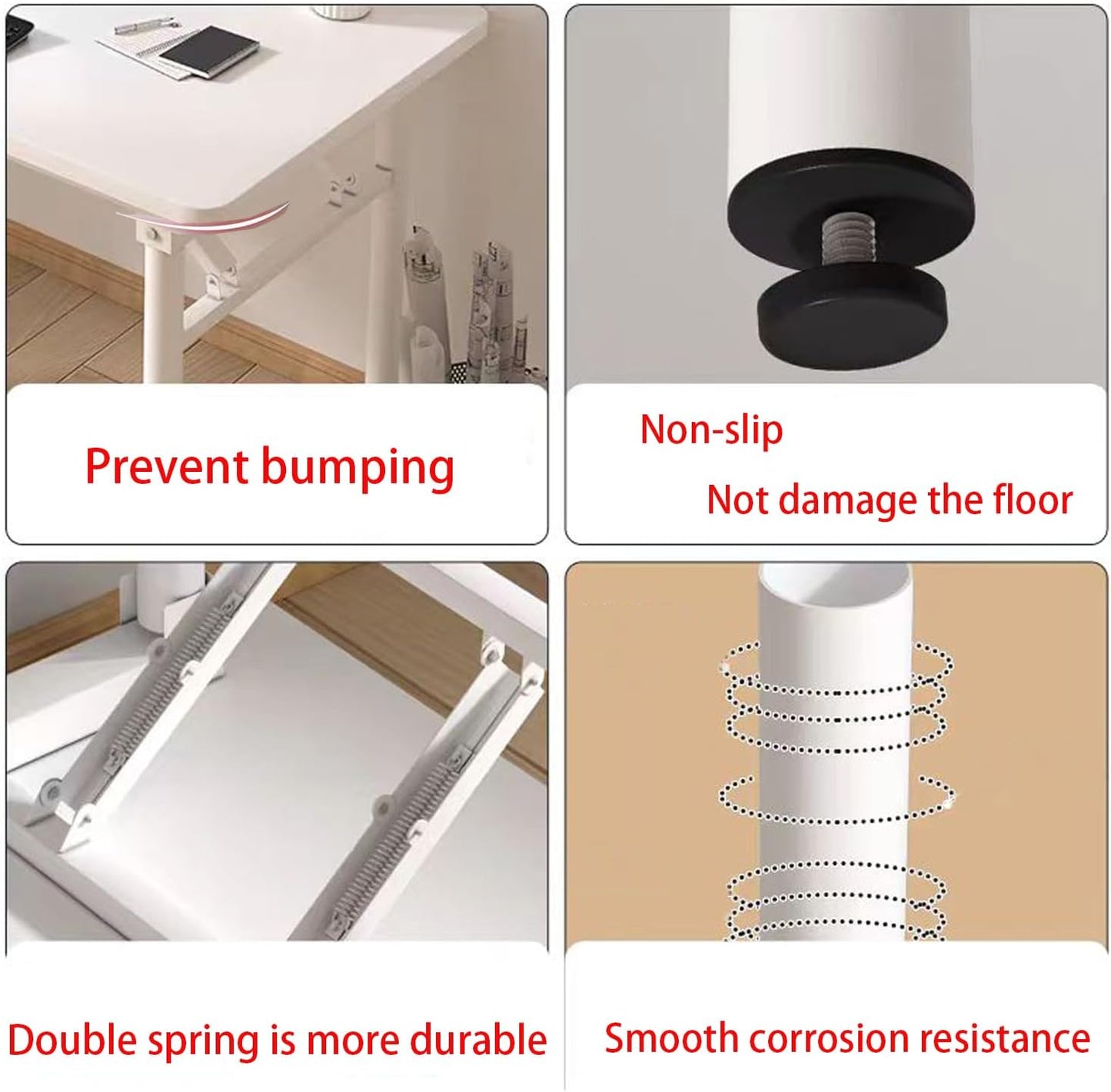 Small Folding Desk No Assembly,39.4 Inch Folding Computer Desk Small Foldable Table for Home Office.
