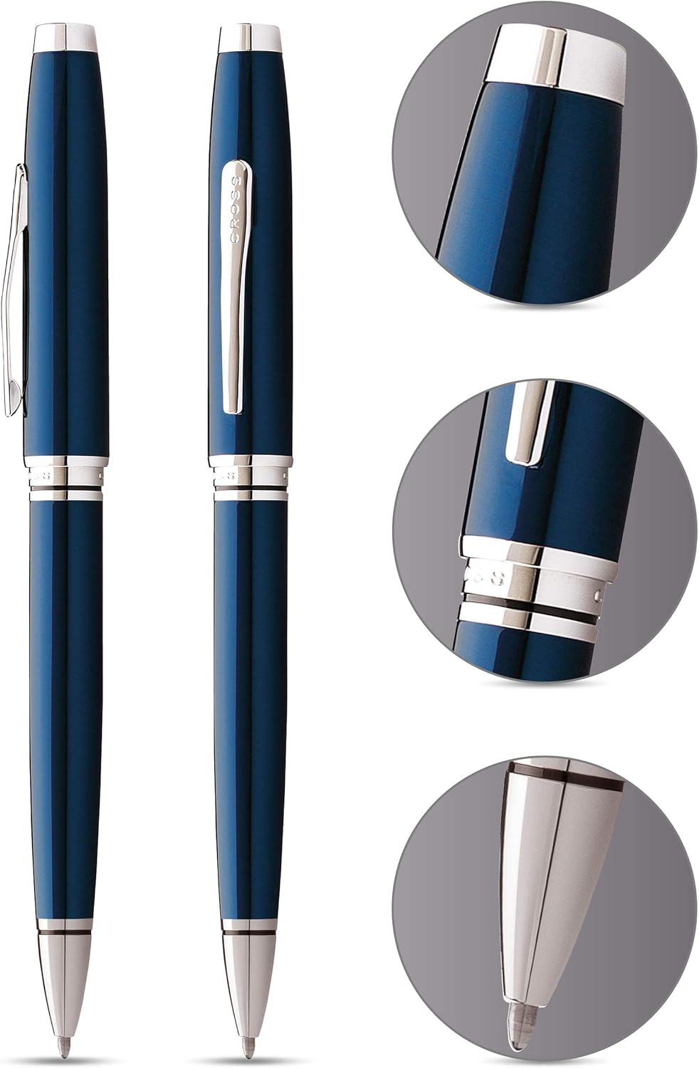 Cross Coventry Blue Lacquer Ballpoint Pen