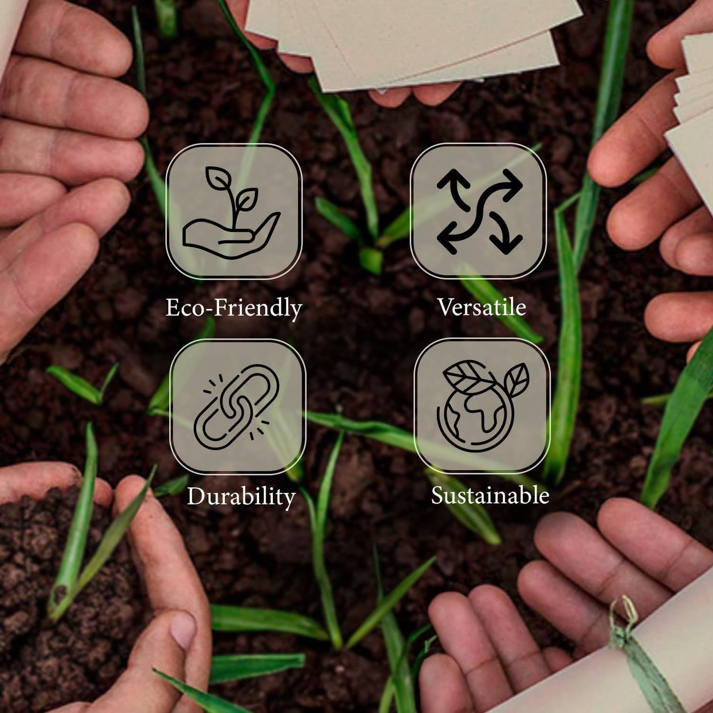 Letter Size (8.5"x11") Natural Sugarcane Pulp Printer Paper, For All Office And Photocopy Printers, Designs, Crafts (3 Reams (1500 Sheets))