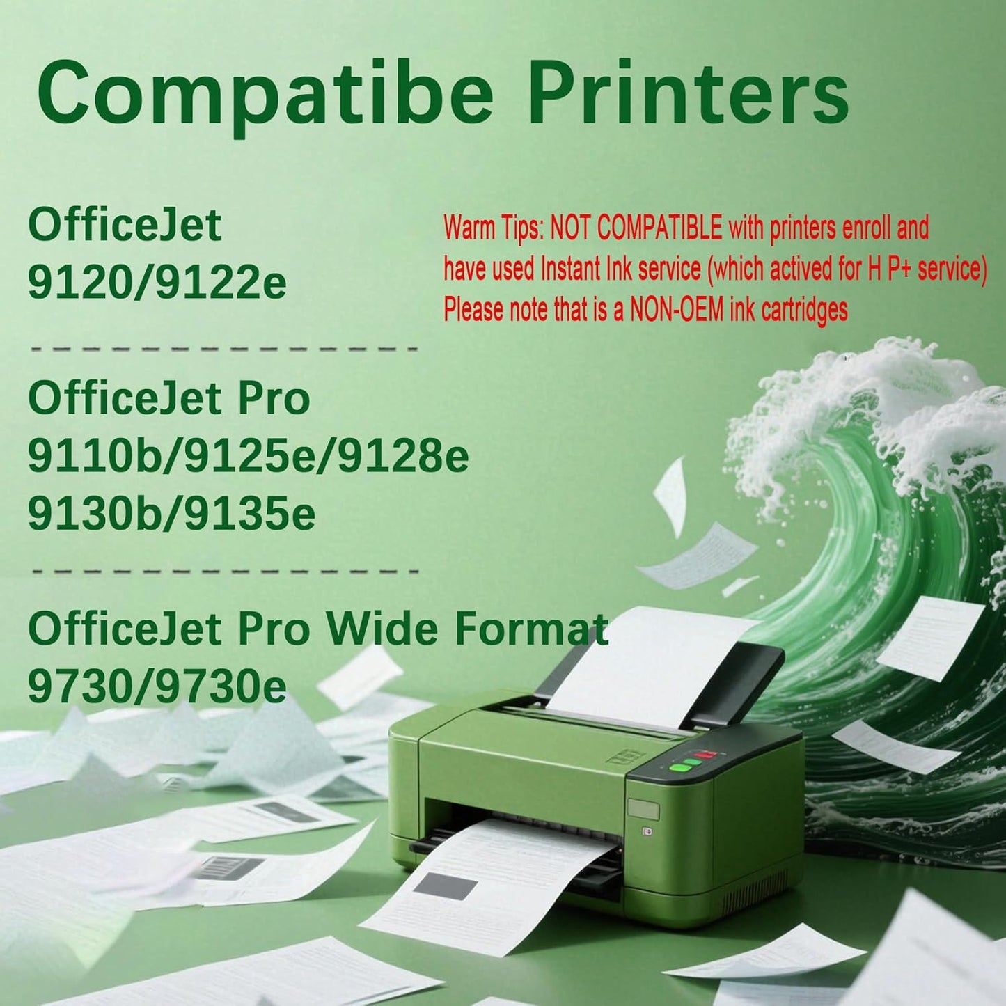 936 936e 936xl 936 XL High Yield Ink Cartridges Replacement for 936 936e 936 XL 936xl Ink Cartridges Work for OfficeJet Pro 9125e 9135e 9110b 9128e 9130b 9122e Wide Format 9730e Printers（4 Pack）