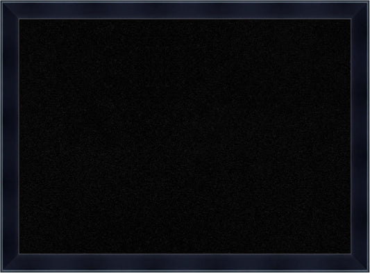 Amanti Art Black Cork Board for Wall, 22x30 Vision Board with Black Wood Frame, Medium Corkboard Office Decor for Home Organization, Modern Corkboard Pinboard to Display Items for Home Organization