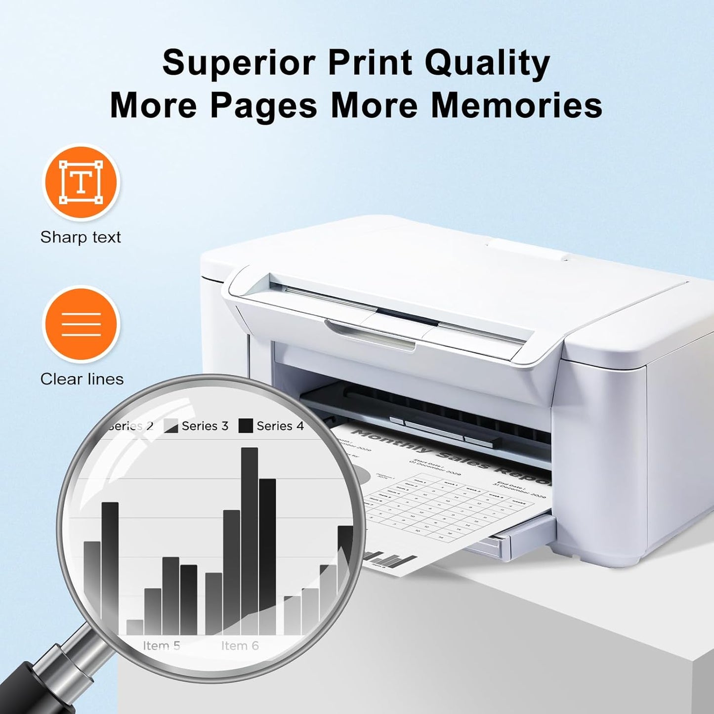 TN830XL Toner Cartridge Replacement for Brother TN830XL TN830 TN 830 Black Toner Compatible with Brother DCP-L2640DW HL-L2460DW HL-L2480DW HL-L2400D HL-L2405W MFC-L2820DW Printer 4 Pack(High Yield)