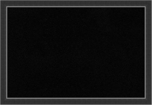 Amanti Art Black Cork Board for Wall, 27x39 Vision Board with Black Wood Frame, Large Corkboard Office Decor for Home Organization, Modern Corkboard Pinboard to Display Items for Home Organization in