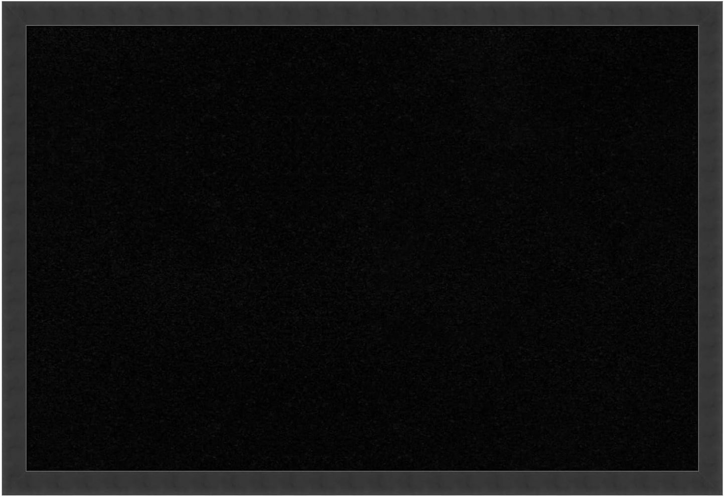 Amanti Art Black Cork Board for Wall, 26x38 Vision Board with Black Wood Frame, Large Corkboard Office Decor for Home Organization, Modern Contemporary Corkboard Pinboard to display items for home