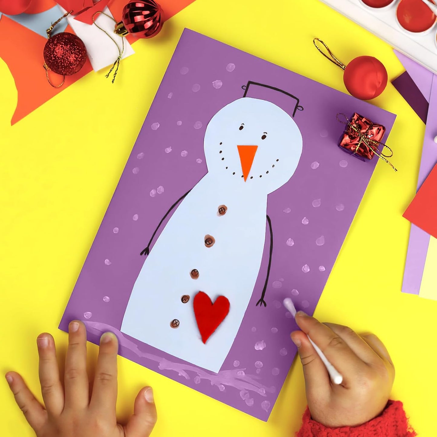 Purple Cardstock 100 Sheets 80lb Cardstock Paper 8.5 x 11, Goefun Purple Paper for Wedding Invitations, DIY Cards, Menus, Crafts