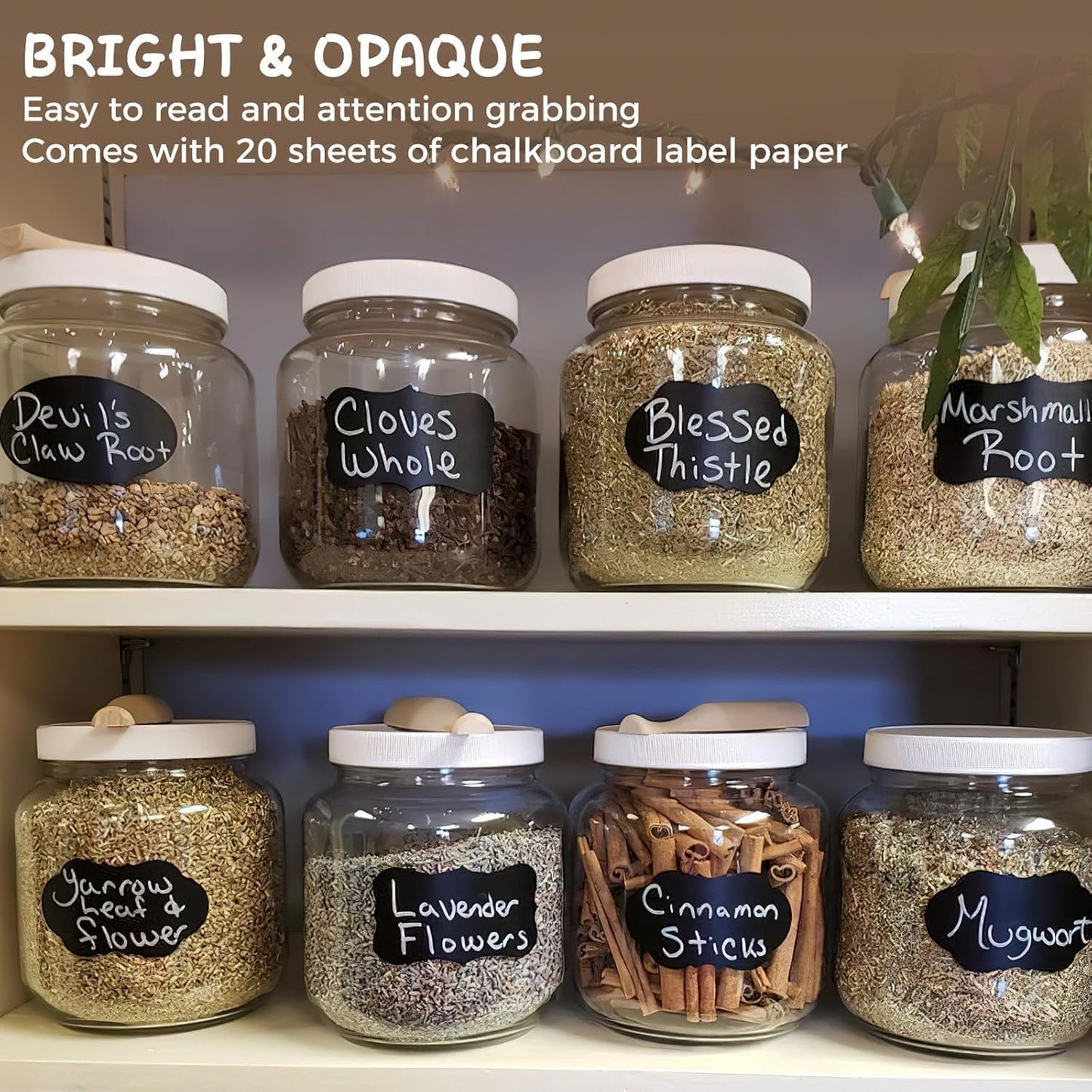 SFAIH White Liquid Chalk Markers - 6 Pack 0.7mm Fine Tip Wet Erase Chalkboard Markers for Signs, Windows, Glass, Chalk Pens with 20 Chalkboard Labels, Non Toxic