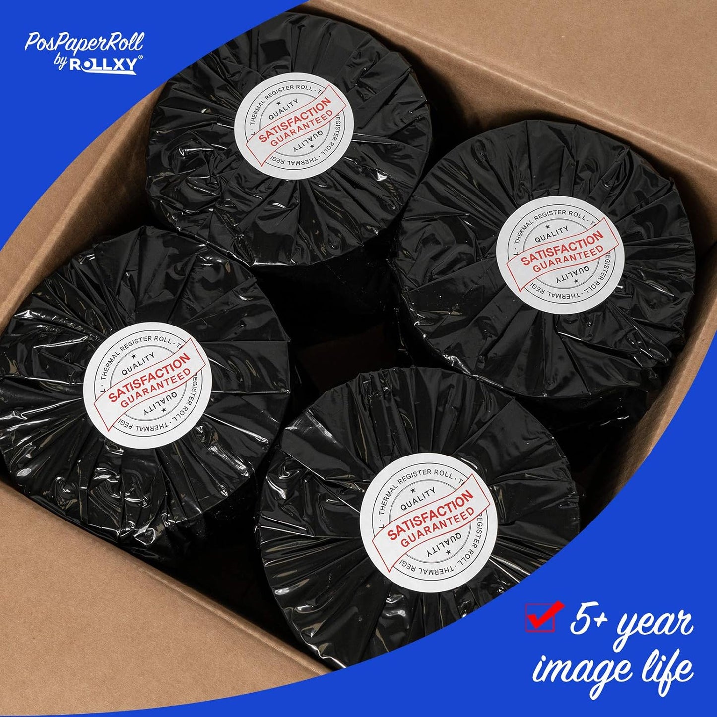 Nautilus Hyosung Halo - 3 1/8" x 815' Heavy Thermal Paper (8 Rolls)