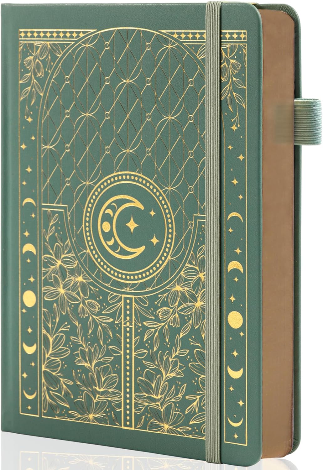 TIEFOSSI Bullet Dotted Journal Notebook, 160gsm 256 Numbered Thick Paper, A5 Hardcover Dotted Grid Diary for Women Men Work Writing, Bullet dot Journaling, Drawing, 5.8 x 8.3 in