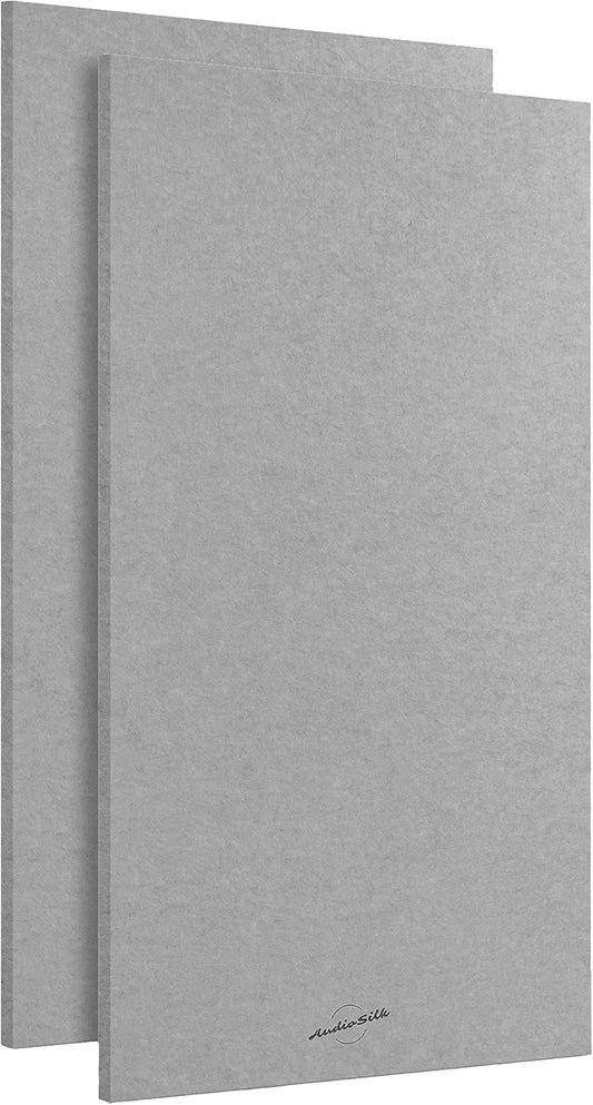 Acoustic Panels, 2 Pack, Large, 46" x 23", Mid Grey