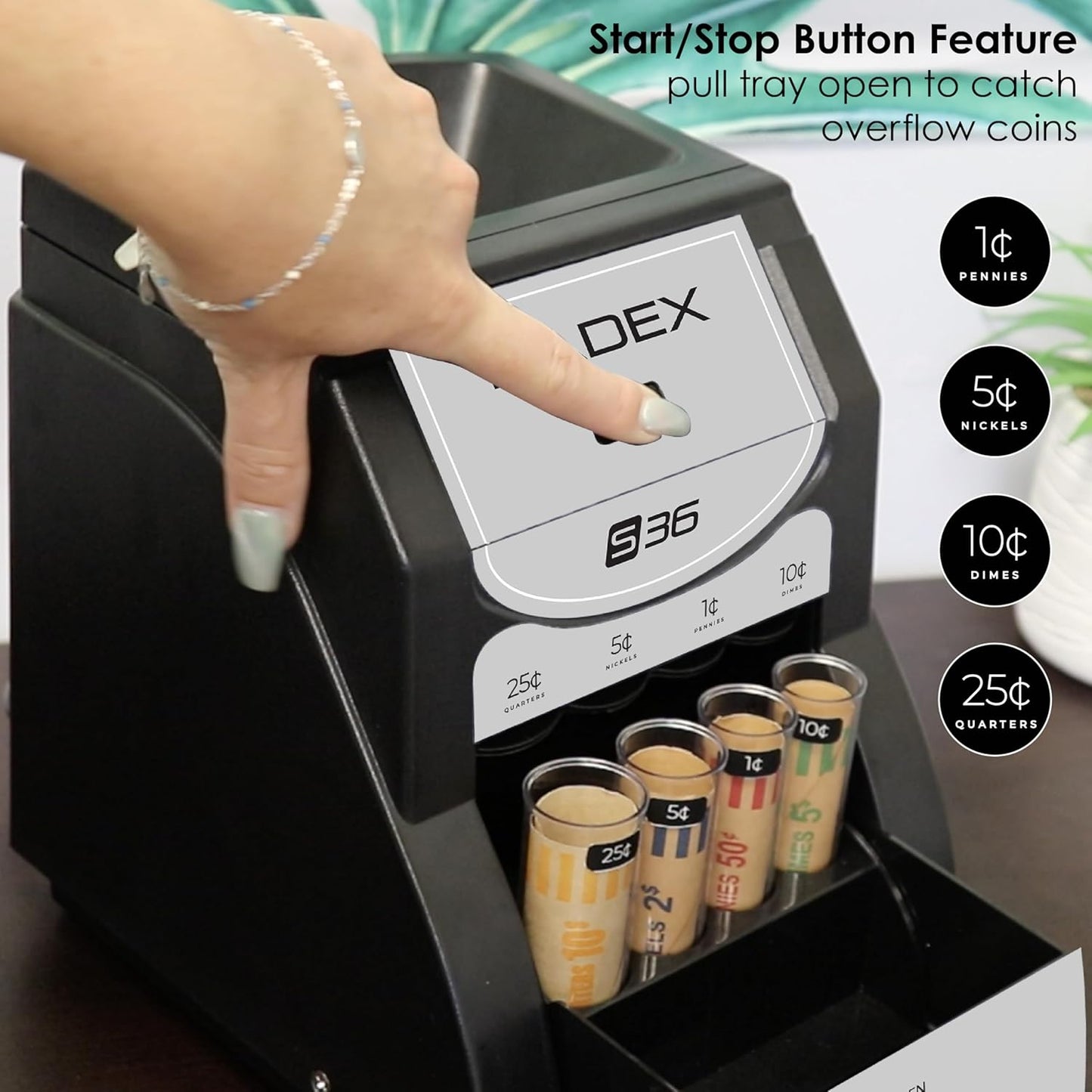 Nadex 36SE Coin Sorter