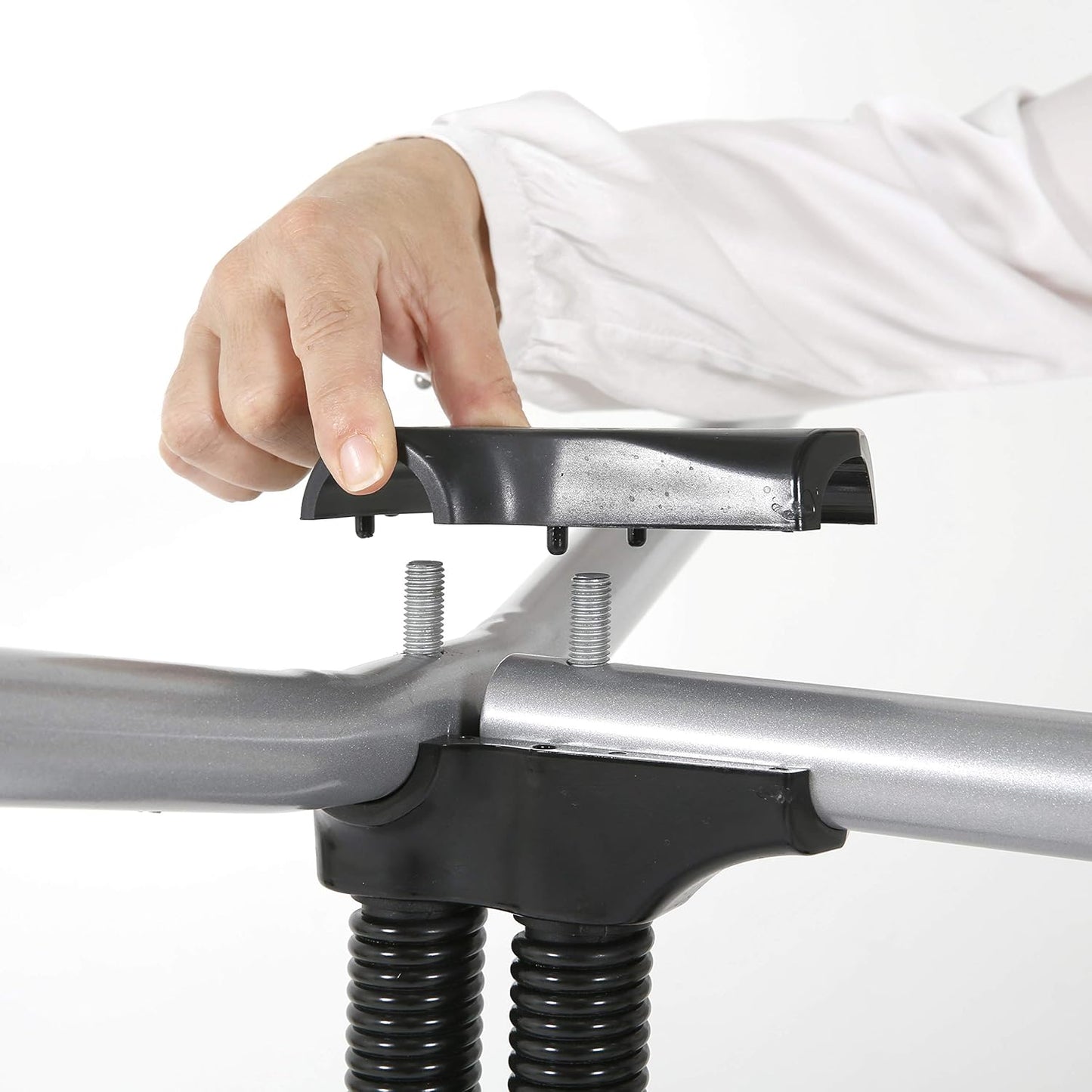 M&T Displays SwingPro Weather and Wind Resistant Outdoor Pavement, Curb, Sidewalk Sign Holder for 30x40 Inch Posters Aluminum Banner Frame Durable (Silver)