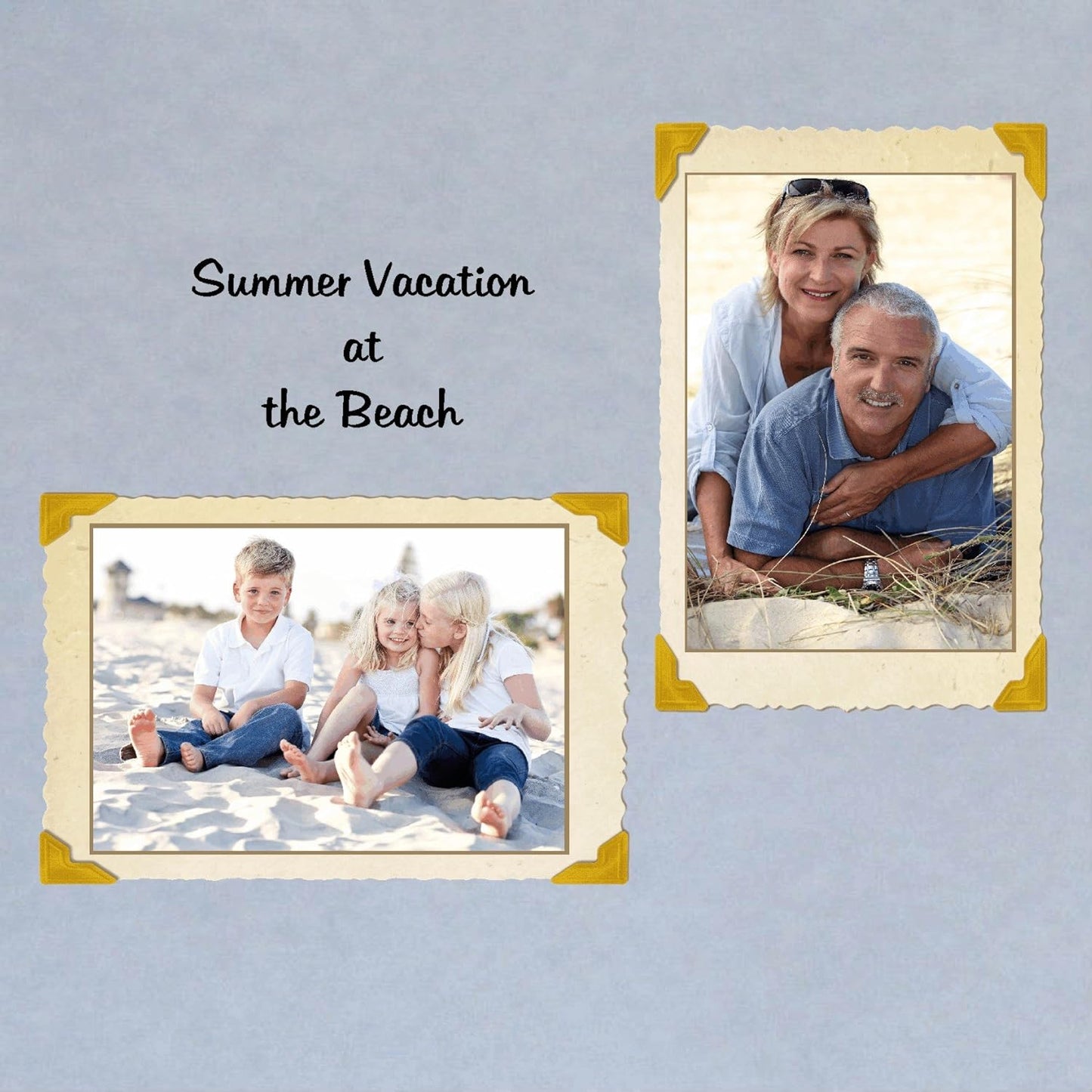 50 Blue Parchment 65lb Cover Weight Paper 9" X 9" (9X9 Inches) Scrapbook Album Cover Square Size - Printable Old Parchment Semblance