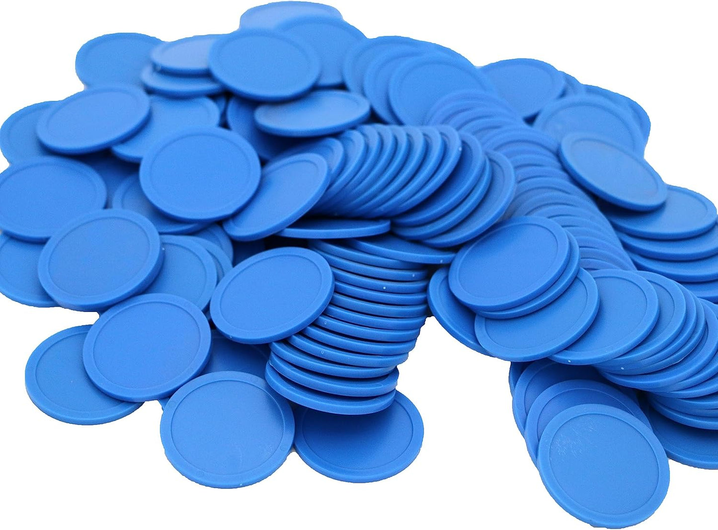 35MM/1.37-inch Box of 120 Counting Coins for Poker Chips and Game Coins (Light Blue, 35MM/1.37-inch)