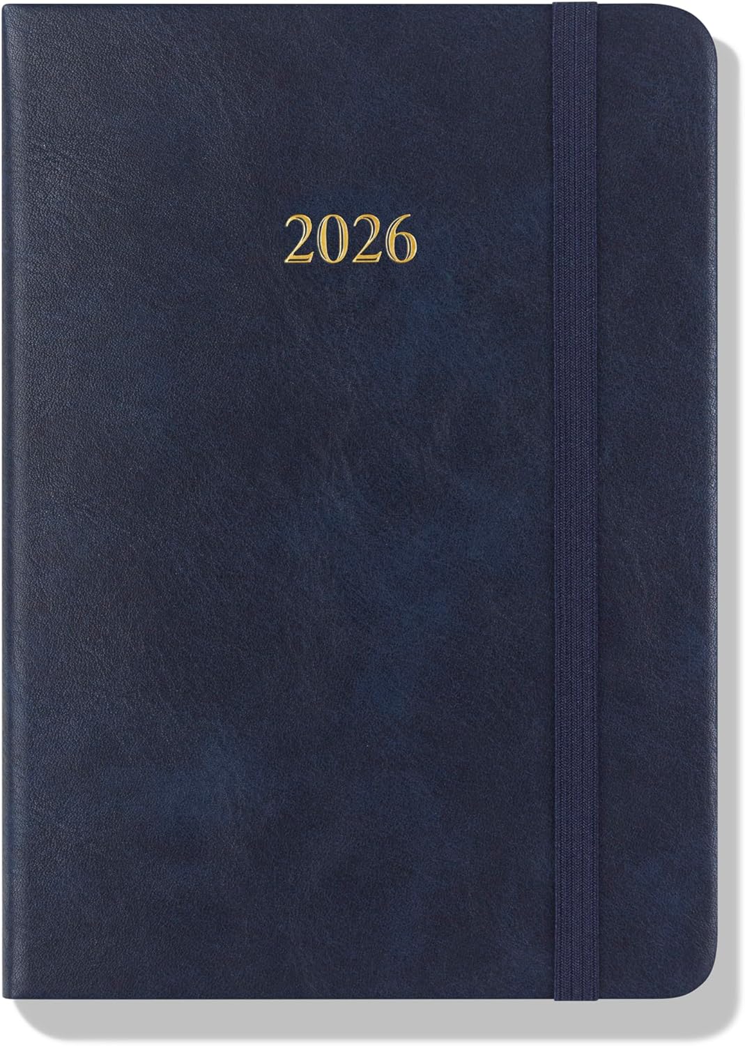 Wykeham's Executive 2026 Daily Journal Planner – US Public Holidays & Format – Customization Available (Royal Blue, A6)
