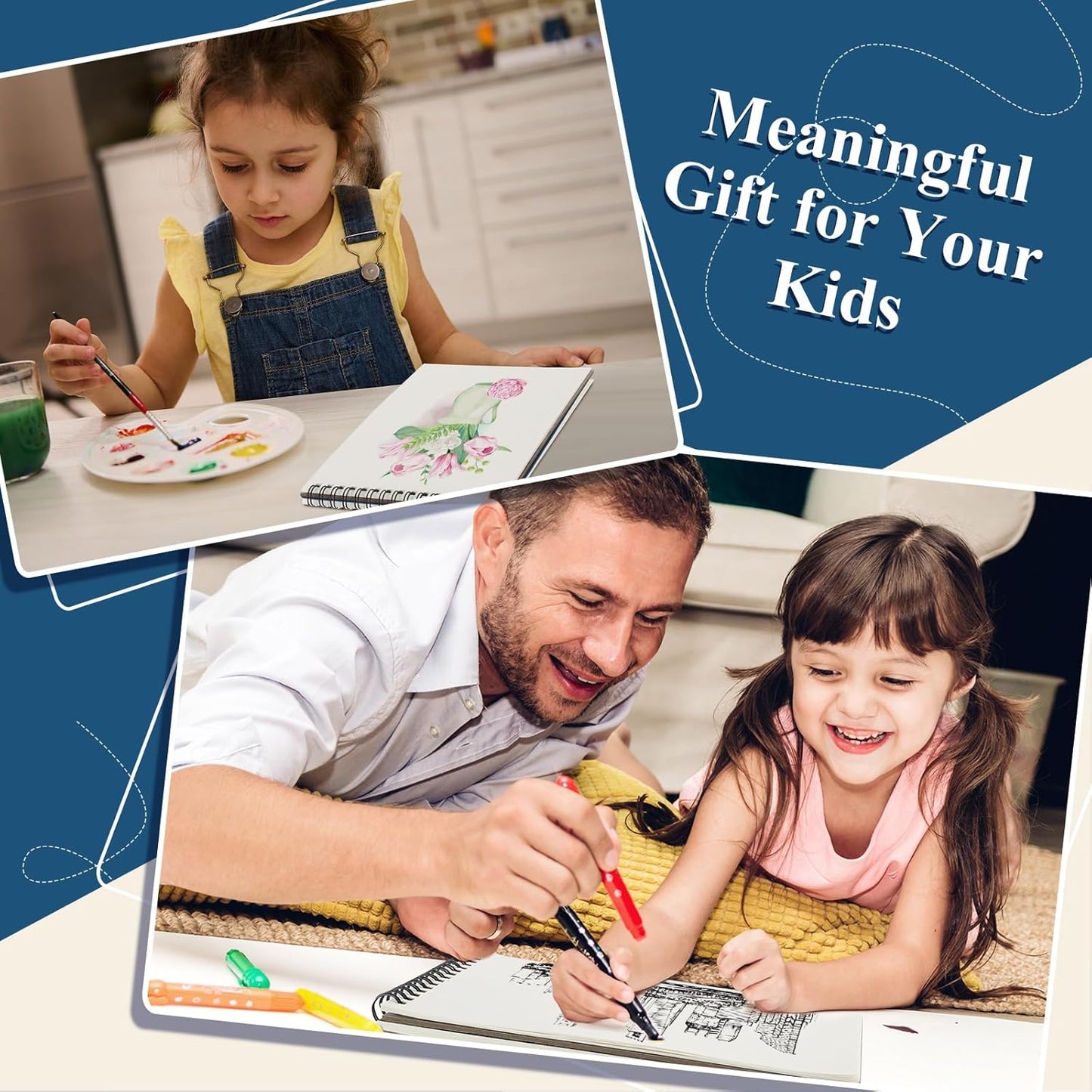 Jexine 20 Pcs 5.5'' x 8.5'' Top Spiral Bound Sketch Pad 30 Sheet Each(68lb/100gsm), Sketching Drawing Pad Artist Sketch Pad Kids Drawing Paper Art Sketchbook for Charcoal Graphite Painting