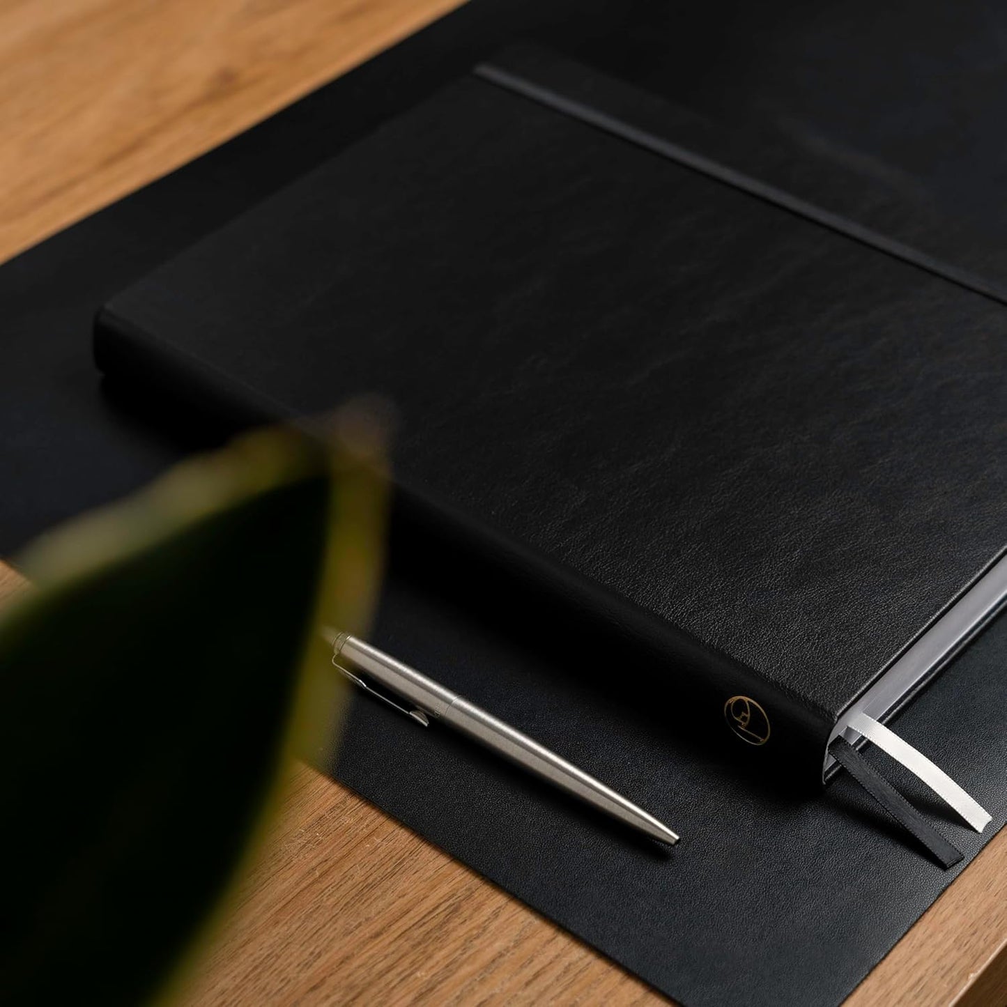 A4 Hardback Notebook, Vegan Leather Journal Lined, 310 Pages, 100GSM Thick Paper, Lay flat Notebook for Women, Men, Writing, Office, Work, Study, College Ruled Notebook with Pocket,