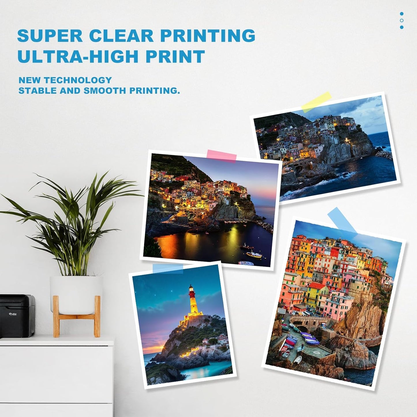 High Capacity 746 Ink Cartridges Set P2V78A P2V79A P2V80A P2V81A P2V82A P2V83A Ink Cartridge Compatible for DesignJet Z9+ Z6 Printers(6 Pack)