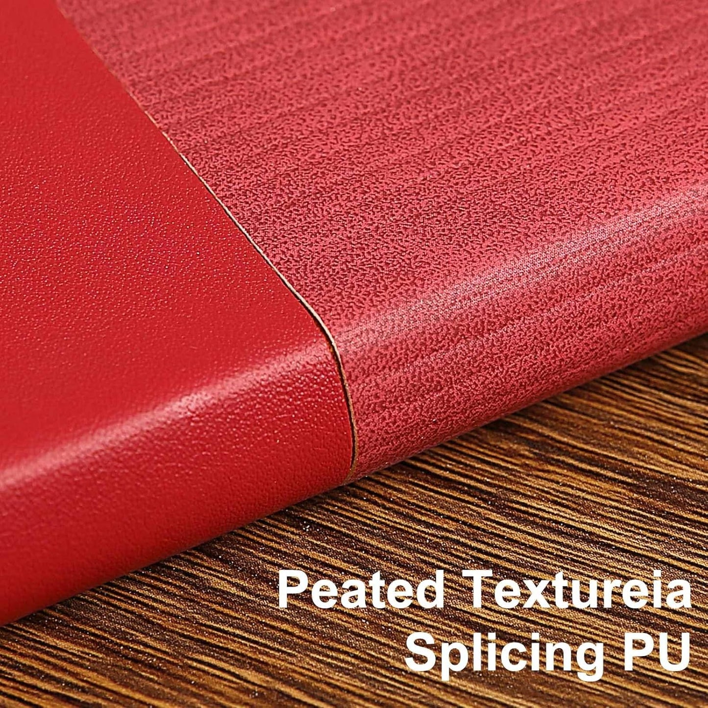 Lined Journal Notebook for Work College Ruled Note Book 7.2"x9.6" B5 PU Leather Daily Journaling 160 Pages for Women Men Writing Home School Supplies Business (B5 Lined 160pages, 08-Red)