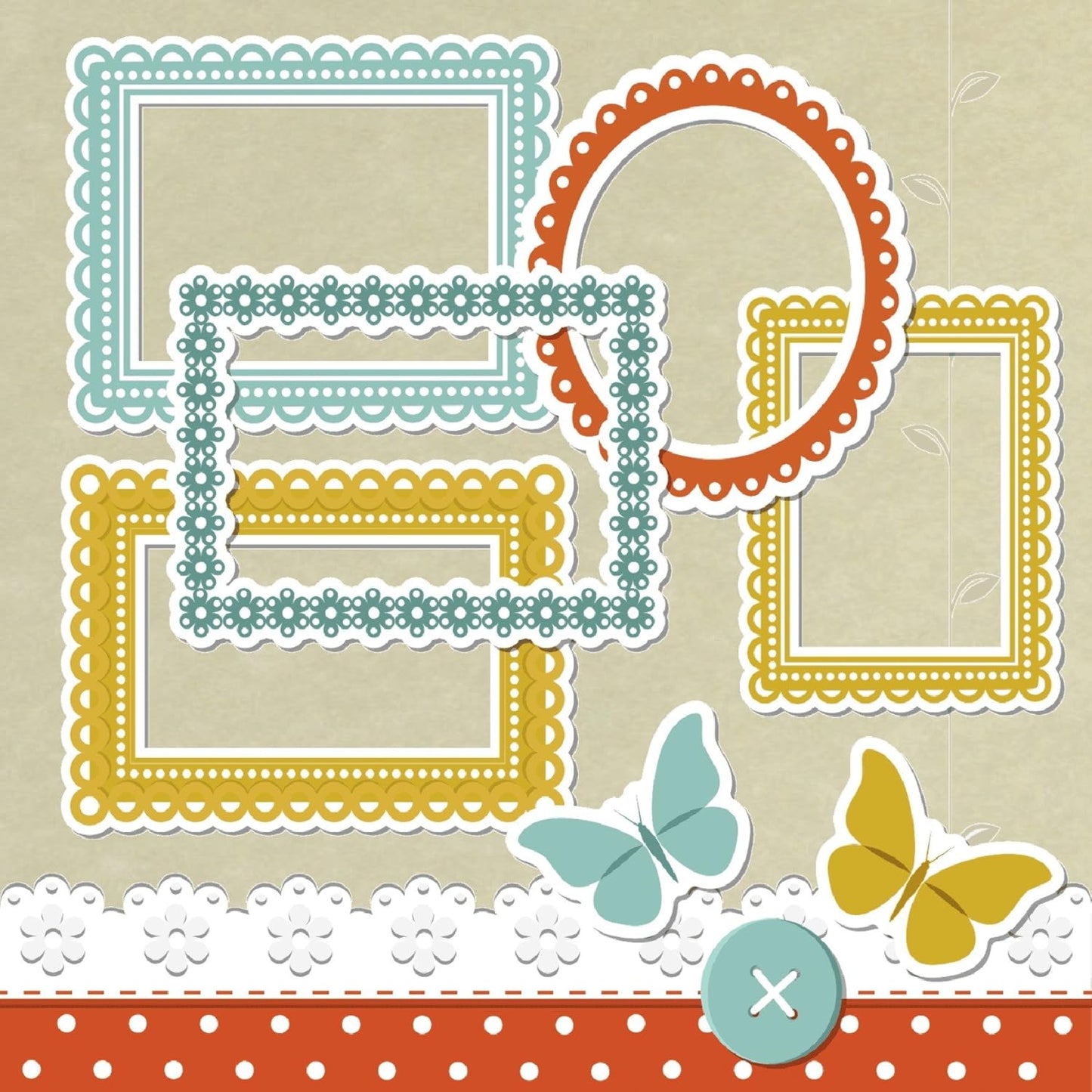 150 Natural Parchment 65lb Cover Paper Sheets 6" X 6" (6X6 Inches) Square Scrapbook Album Size - Printable Old Parchment Semblance