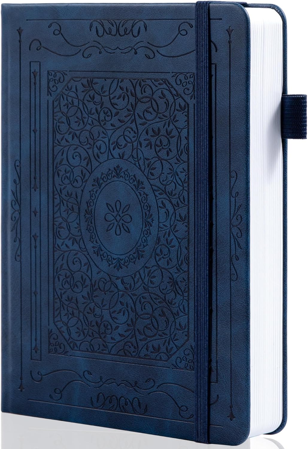 TIEFOSSI Bullet Dotted Journal Notebook, 160gsm 256 Numbered Thick Paper, A5 Hardcover Dotted Grid Diary for Women Men Work Writing, Bullet dot Journaling, Drawing, 5.8 x 8.3 in