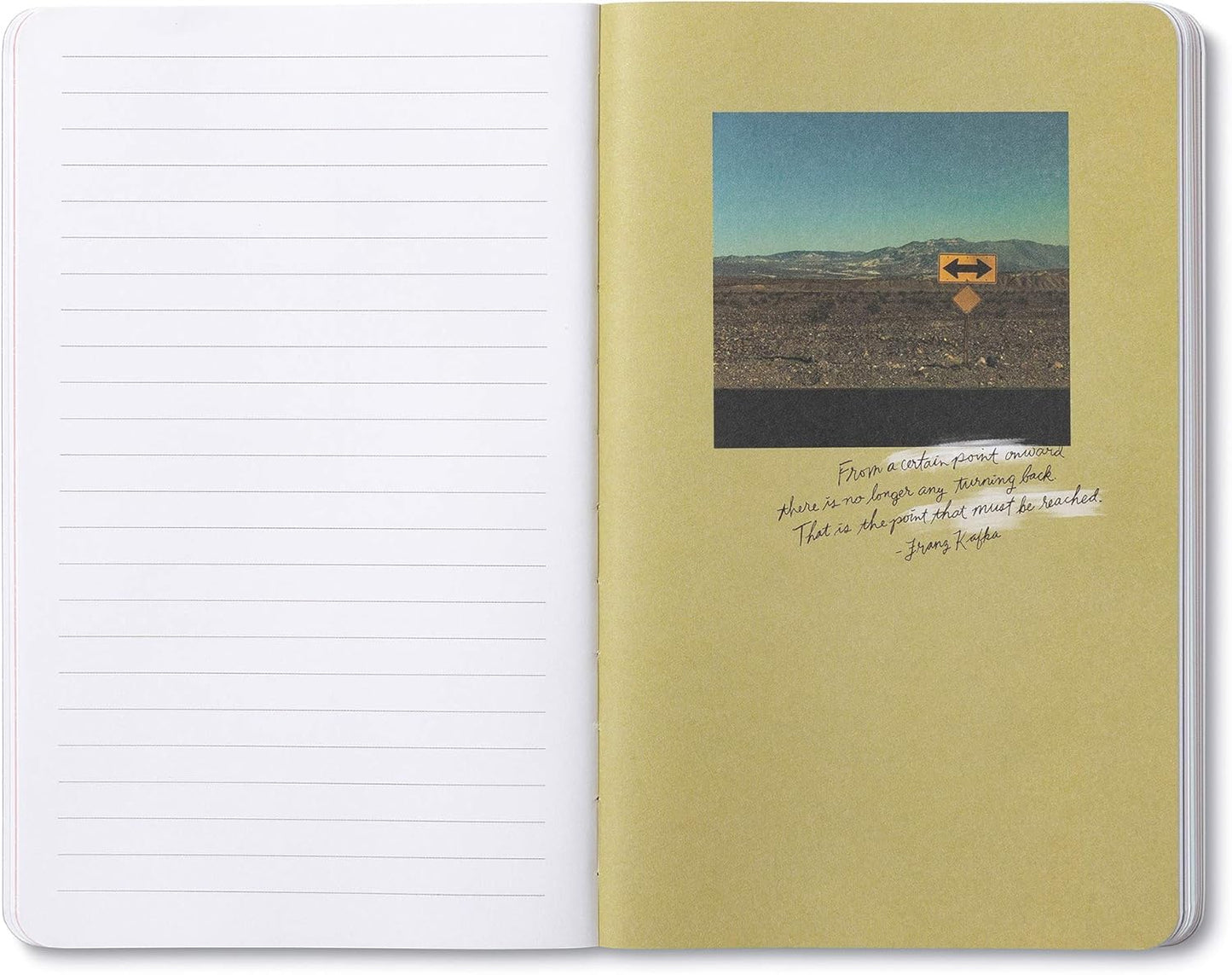 Compendium Softcover Journal - All serious daring starts from within. – A Write Now Journal with 128 Lined Pages, 5″W x 8″H